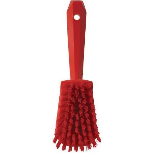 Vikan 41924 Szczotka twarda z uchwytem 27 cm czerwona