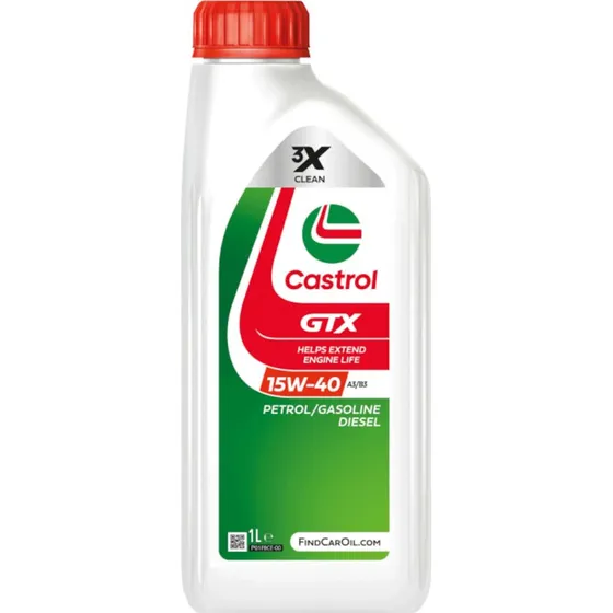 Castrol GTX 15W-40 A3/B3 1L olej silnikowy