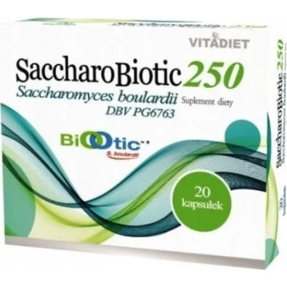 Vitadiet SaccharoBiotic 250 20 kapsułek