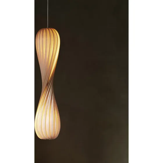 Tom Rossau TR7 Żyrandol z drewna brzozowego, 112 cm, E27