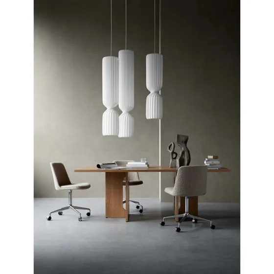 Tom Rossau Lampa wisząca TR41, 100 cm, biała