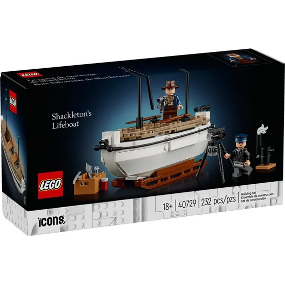 LEGO ICONS 40729 Szalupa Shackletona