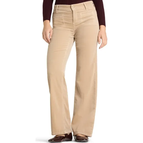Cambio Spodnie Sztruksowe Tess Beige