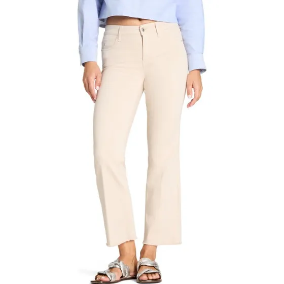Cambio Jeansy Bootcut Francesca beige