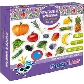 Aston Active Maksik Warzywa i owoce  zestaw 50 magnesw