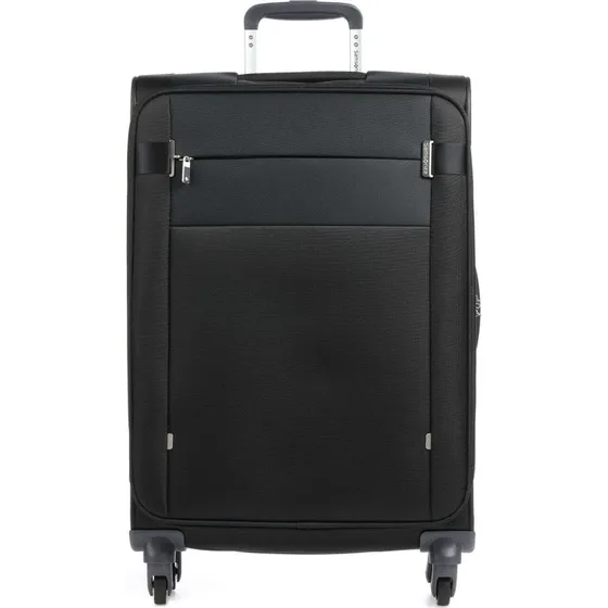 Samsonite CityBeat walizka 78 cm 4-kołowa czarna rozszerzana