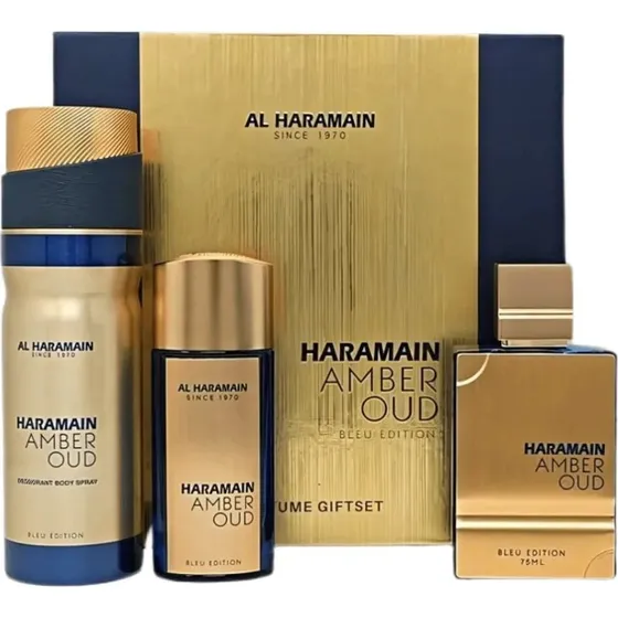 Al Haramain Amber Oud Bleu Edition Zestaw Perfumowany 3in1
