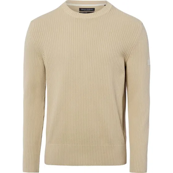 Marc O'Polo Sweter Męski Beżowy Bawełniany XXL