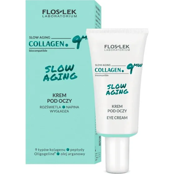 Floslek Collagen.9MW Slow Aging krem pod oczy 30ml