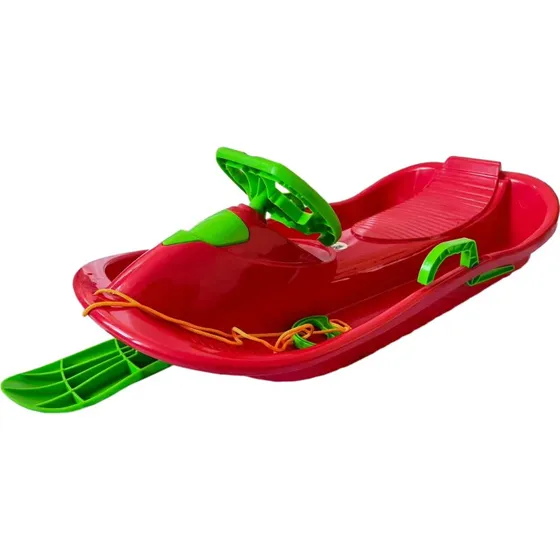 Aga Bobslej Sanki DS491 Czerwone
