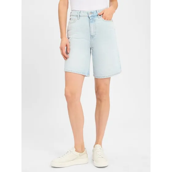 Tommy Hilfiger Szorty Jeansowe Regular Fit Niebieskie