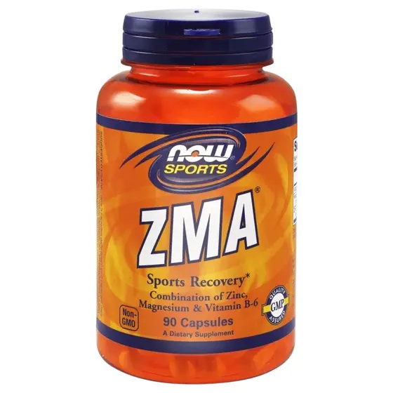 Now Foods ZMA Sports Recovery Magnez, Cynk, B6 - 90 kapsułek