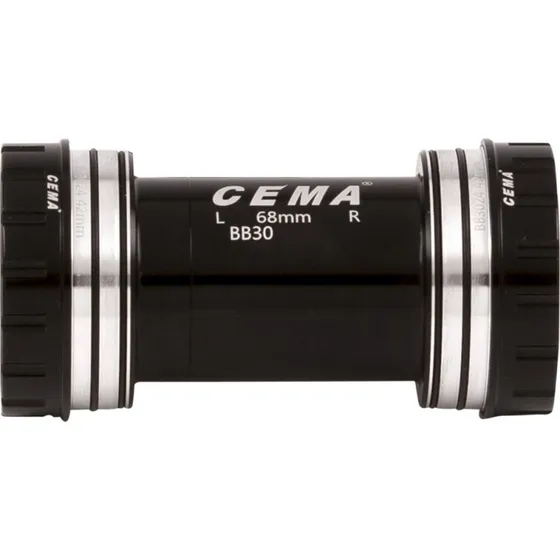 Cema BB30 Interlock Stal Nierdzewna Shimano 68/73x42mm Czarny