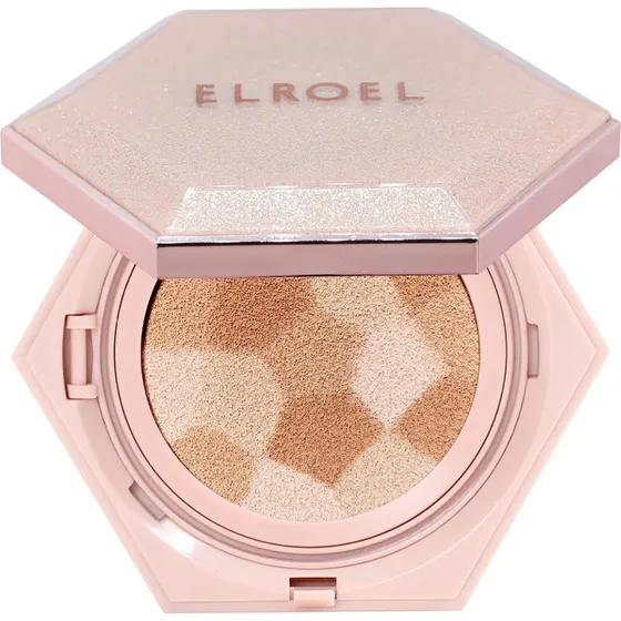 Elroel Blending Compact Cushion 21 Light Beige 12.5g