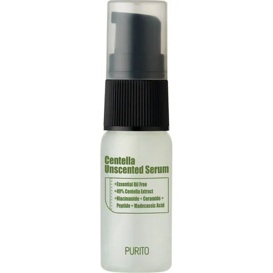 PURITO Centella Unscented Serum 15ml - regenerujące z wąkrotą azjatycką