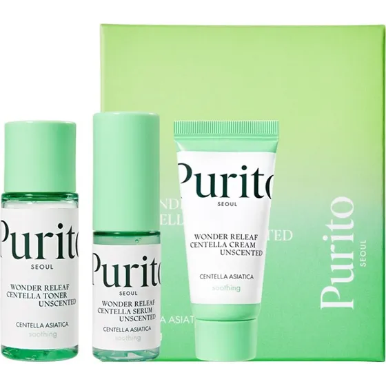 Purito Wonder Releaf Centella Mini Kit Unscented