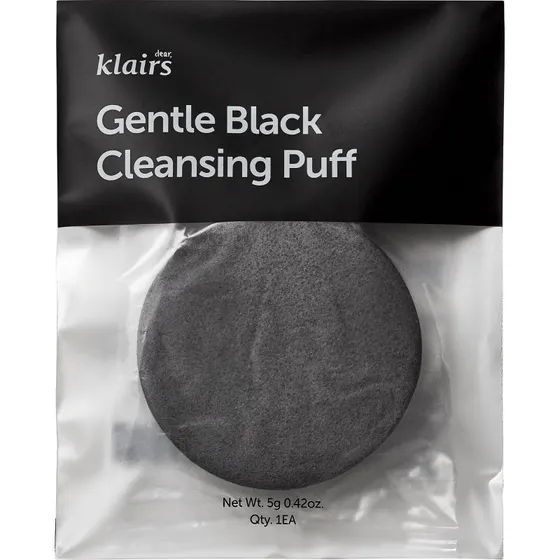 Klairs Gentle Black Cleansing Puff, 10 g
