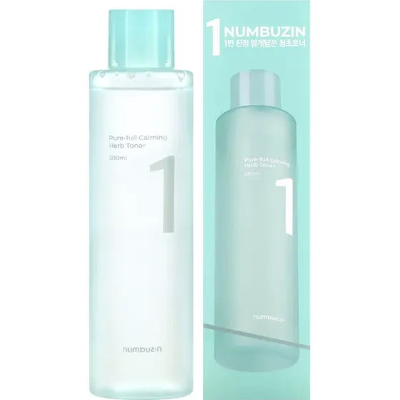Numbuzin No.1 Pure-full Calming Herb Toner 300ml