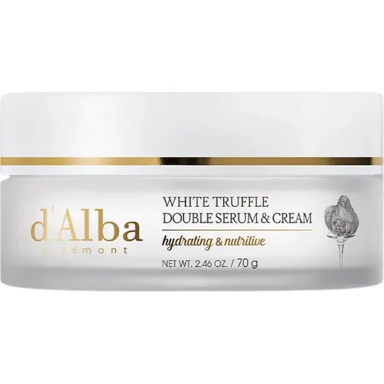 d'Alba White Truffle Double Serum & Cream 70 g