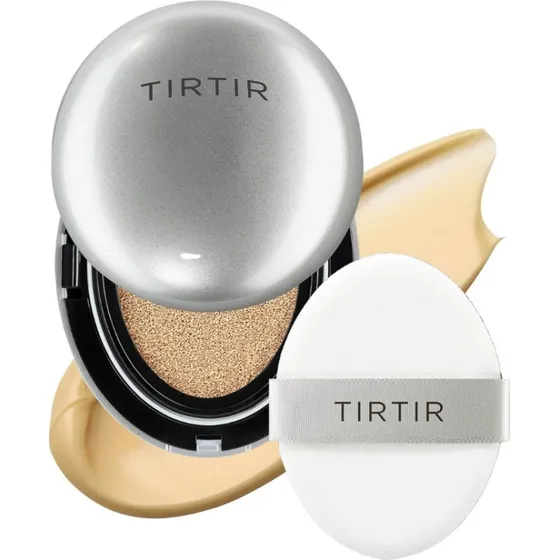 TIRTIR Mask Fit Aura Cushion 24W Soft Beige - Rozświetlający Podkład