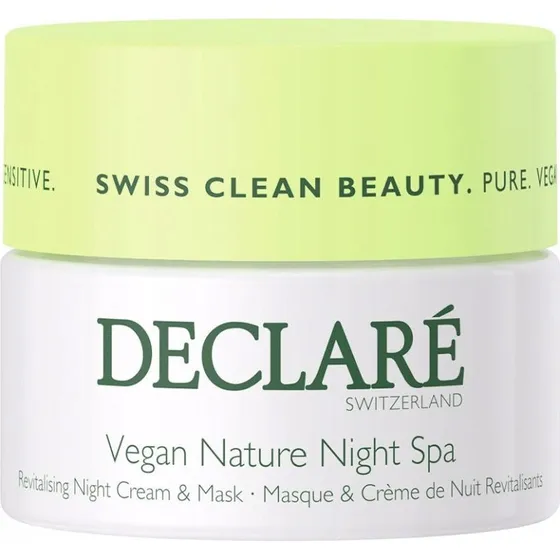 Declare Vegan Nature wegański krem-maska na noc 50ml