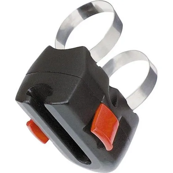 KlickFix Z6017 Adapter Twin U-Lock, czarny