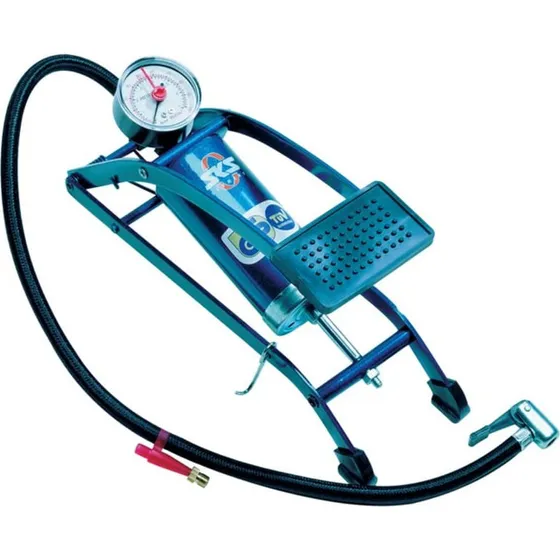 SKS Picco Pompka Nożna z Manometrem, Zielona