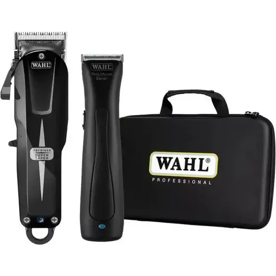 Wahl Cordless Super Taper & Beret Black – zestaw bezprzewodowy