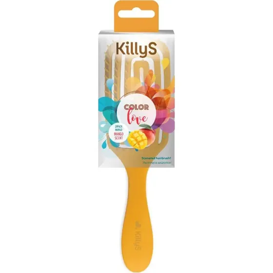 KillyS Color Love pachnąca szczotka do włosów Mango