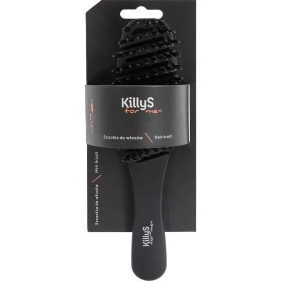 KillyS For Men Hair Brush – Kompaktowa szczotka do włosów