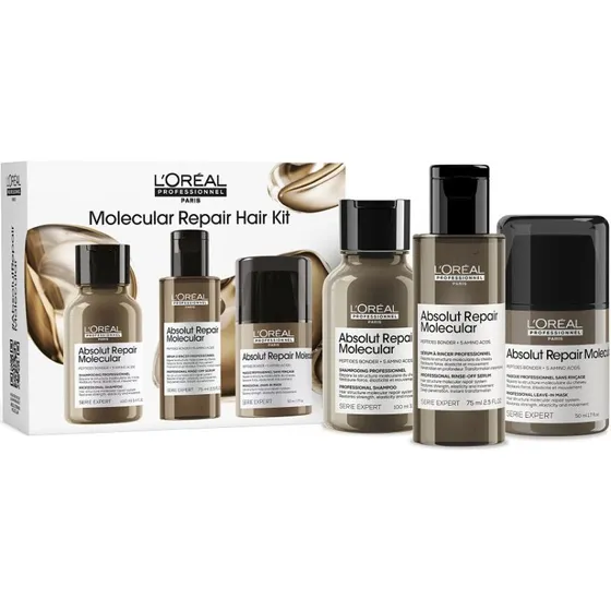 L'Oreal Professionnel Absolut Repair Molecular Zestaw 3 Elementy