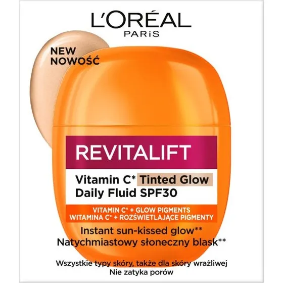 L'Oreal Paris Revitalift Vitamin C Tinted Glow SPF30 40ml