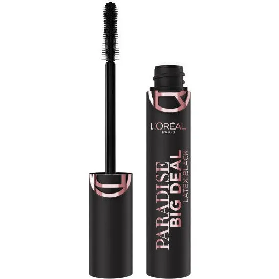 L'Oreal Paris Paradise Big Deal Latex Tusz do rzęs, Black, 9.9ml
