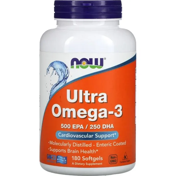 NOW Foods Ultra Omega-3 180 kapsułek