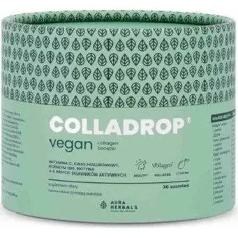 Aura Herbals Colladrop Vegan Collagen Booster 2000 mg, 30 saszetek