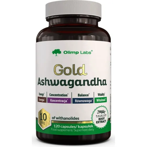 Olimp Labs Gold Ashwagandha 120 kapsułek