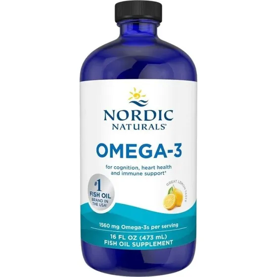 Nordic Naturals Omega 3 473 ml - Smak Cytrynowy