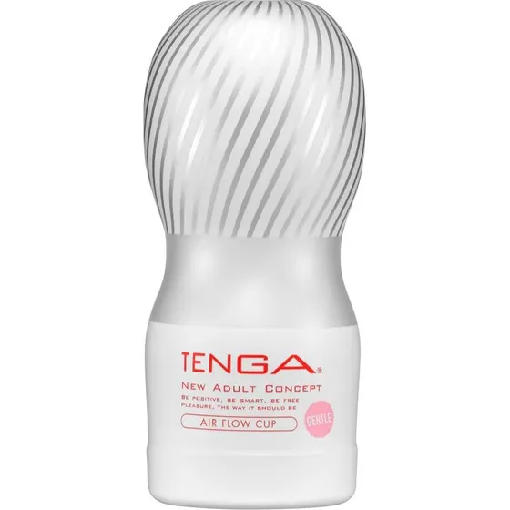 TENGA Air Flow Cup Gentle - Jednorazowy masturbator zasysający