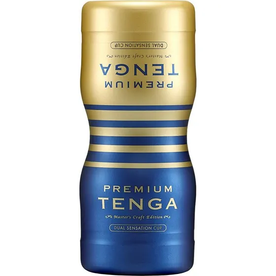 TENGA Premium Dual Sensation Cup - podwójny jednorazowy masturbator