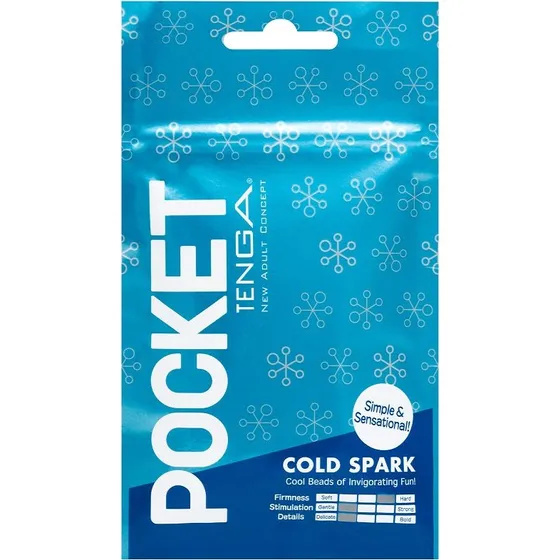 TENGA Pocket Cold Spark - jednorazowy masturbator