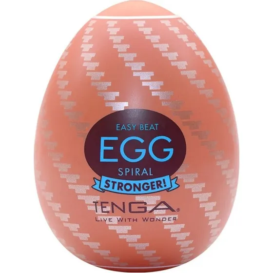 TENGA Easy Beat Egg Spiral Strober - jednorazowy masturbator