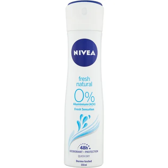 Nivea Fresh Natural Dezodorant w Sprayu 150 ml bez soli aluminium