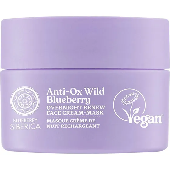 Natura Siberica Blueberry Siberica Wegański Krem-Maska na Noc 50ml