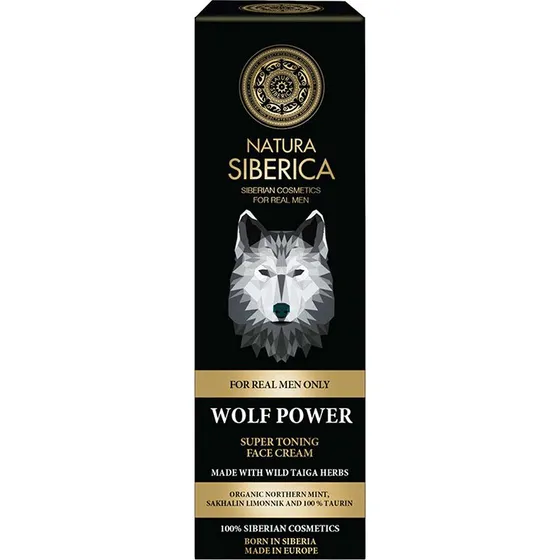 Natura Siberica Men Wolf Power tonizujący krem do twarzy 50ml