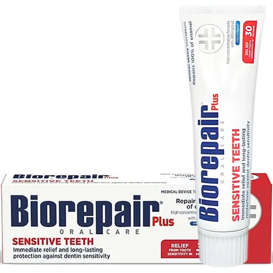 Biorepair Wrażliwe Zęby Plus 75 ml