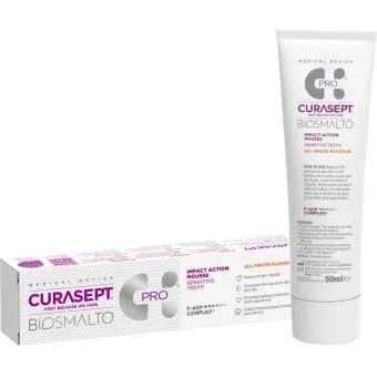 Curasept Biosmalto Pro Sensitive Mus 50ml