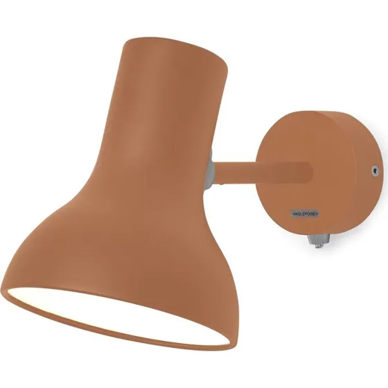 Anglepoise Type 75 Mini Kinkiet Margaret Howell Edition, rdzawobrązowy