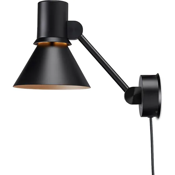 Anglepoise Type 80 W2 Kinkiet Czarny z Wtyczką