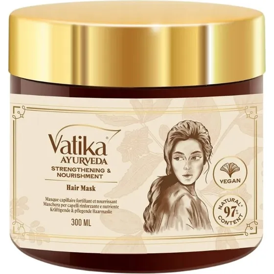 Dabur Vatika Ayurveda wzmacniająco-odżywcza maska do włosów 300ml