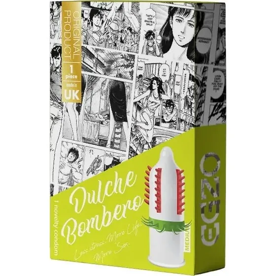 EGZO Cocky Friend Dulce Bombero Medium - prezerwatywa z wypustkami